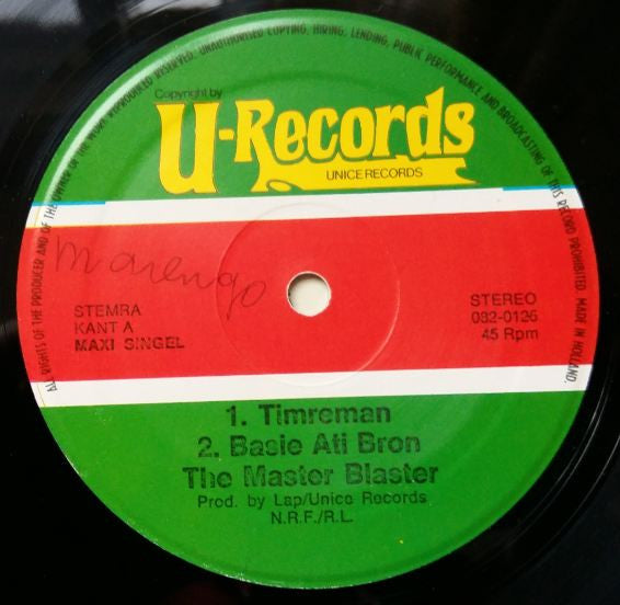 Master Blaster (4) : Timréman (12")