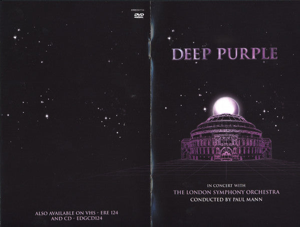 Deep Purple, London Symphony Orchestra Conducted By Paul Mann (5) : In Concert With The London Symphony Orchestra (DVD-V, Multichannel, PAL)
