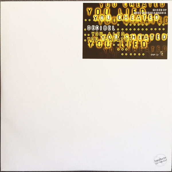 Decibel (12) : You Lied, You Cheated (2x12")