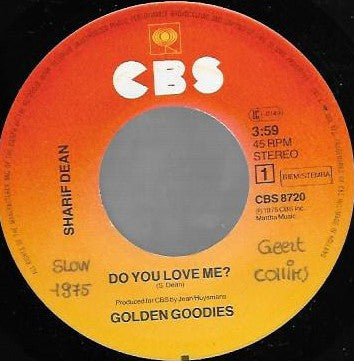 Sharif Dean : Do You Love Me? / No More Troubles (7", Single)
