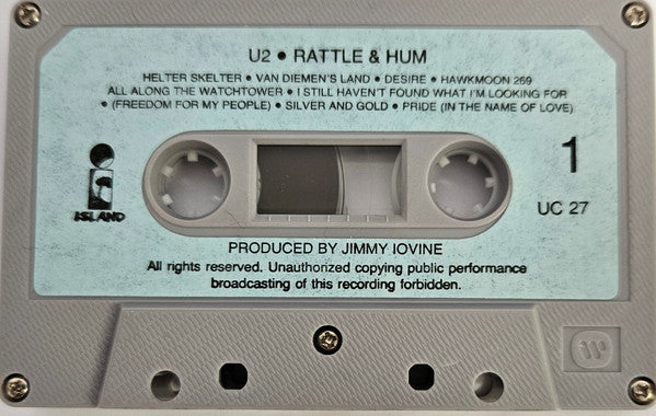 U2 : Rattle And Hum (Cass, Album)