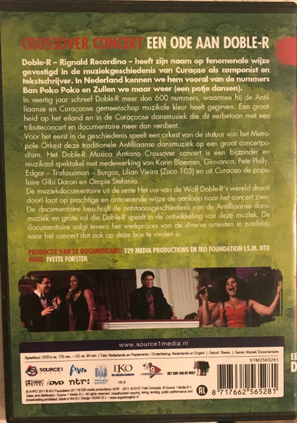 Various : Crossover Concert - Ode Aan Doble R (2xDVD, Album)