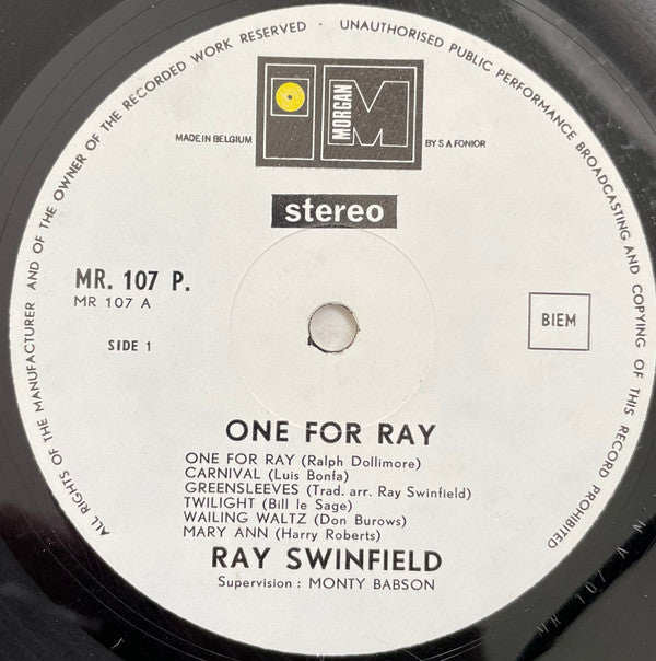 Ray Swinfield : One For Ray (LP, Album)