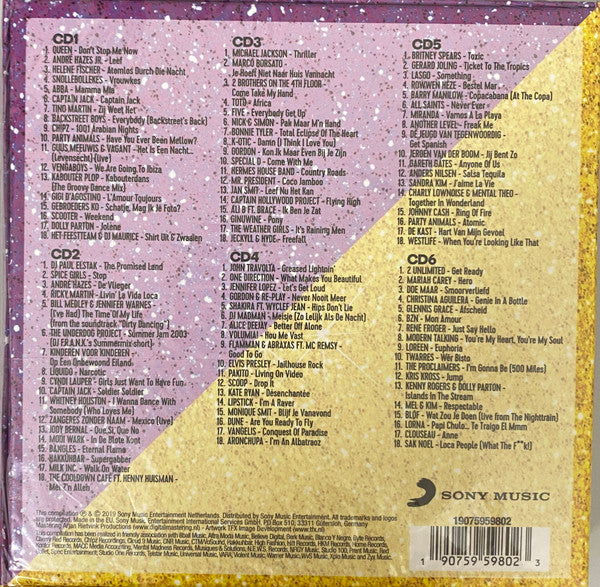 Various : Het Beste Uit de Top500 van Het Foute Uur - 2019 (6xCD, Comp, TEX + Box)