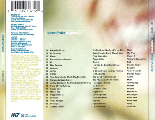 Andrea Parker : DJ-Kicks (CD, Mixed)