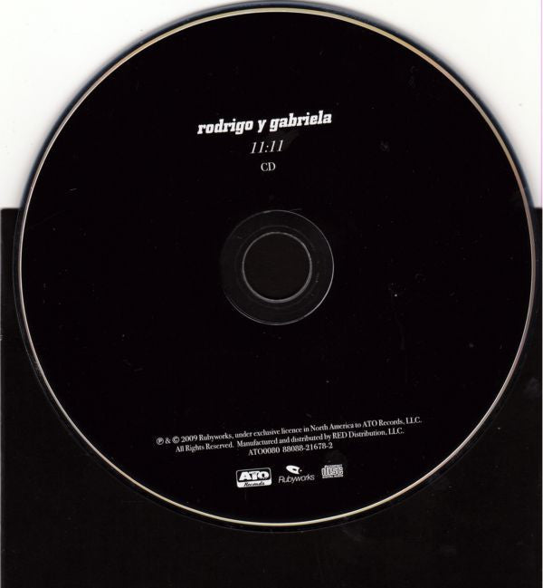 Rodrigo Y Gabriela : 11:11 (CD, Album + DVD, NTSC)