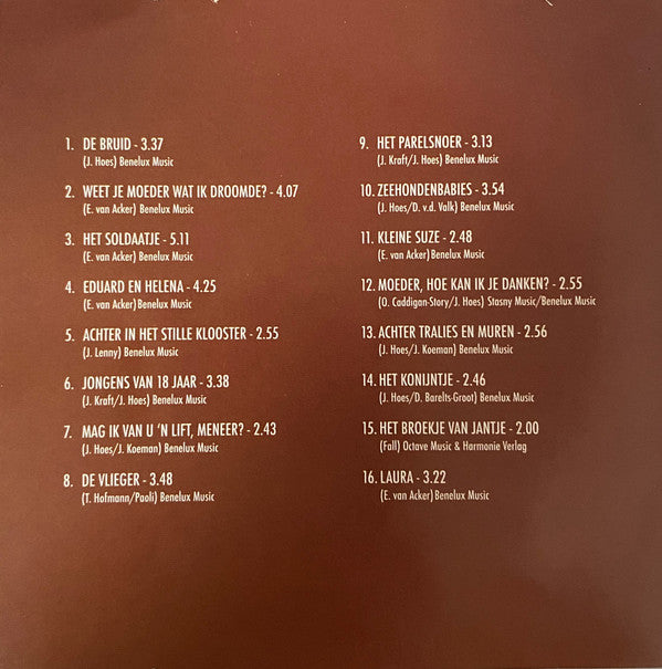 Zangeres Zonder Naam : Zangeres Zonder Naam Volume 1 (CD, Comp)