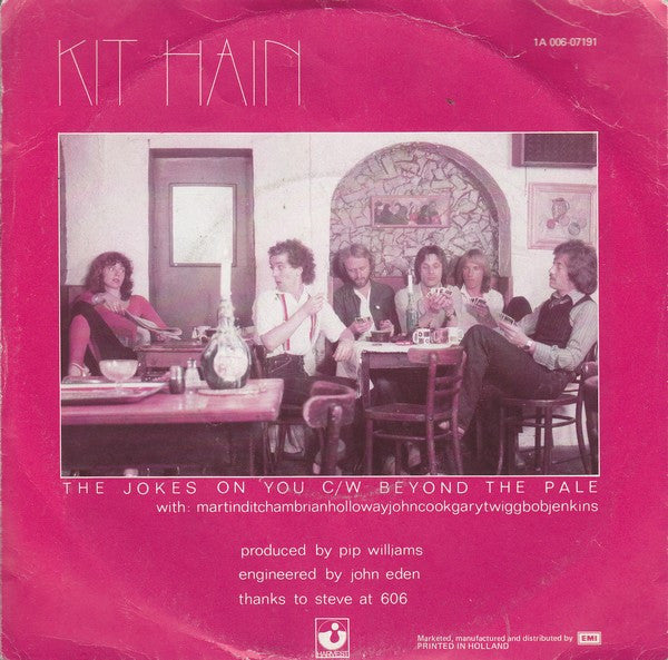 Kit Hain : The Joke's On You (7", Single)