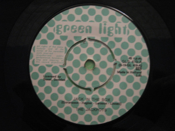 The Jackpots : Jack In The Box c/w Henbanes Sacrifice (7", Single)