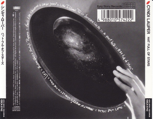 Cyndi Lauper : Hat Full Of Stars (CD, Album)