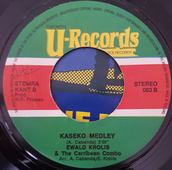 Ewald Krolis & The Caribbean Combo : A Libie Foe Mi (7")