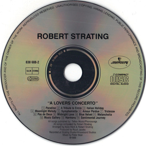 Robert Strating : A Lovers Concerto (CD, Album)