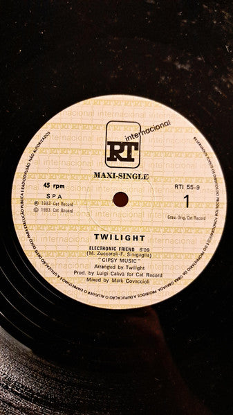 Twilight (4) : Electronic Friend / Boxer (12", Maxi)