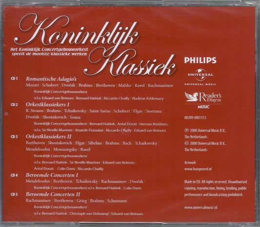 Concertgebouworkest : Koninklijk Klassiek (5xCD, Comp)