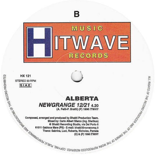 Alberta (4) : Anywhere Is (12")