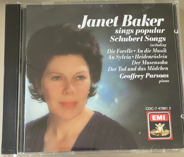 Janet Baker, Geoffrey Parsons (2) : Sings Popular Schubert Songs (CD, Album)
