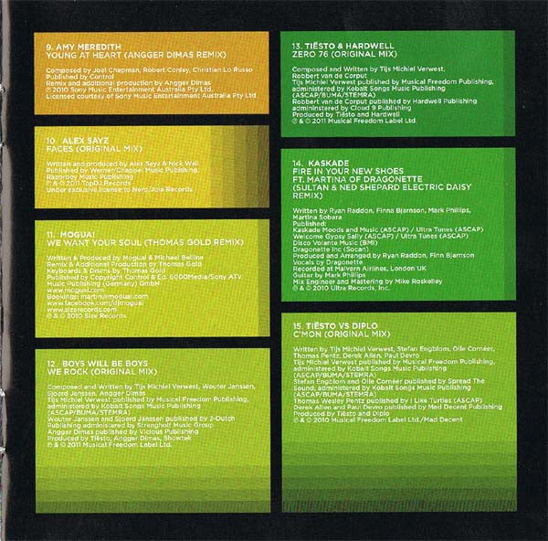 DJ Tiësto : Club Life Volume One Las Vegas (CD, Comp, Mixed)