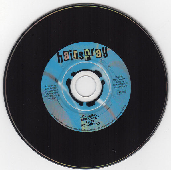 "Hairspray" Original Broadway Cast : Hairspray (Original Broadway Cast Recording) (CD, Album)