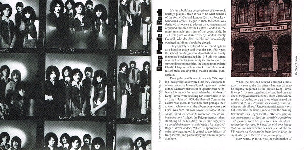 Deep Purple : In Rock (CD, Album, RE, RM, RP, Ann)