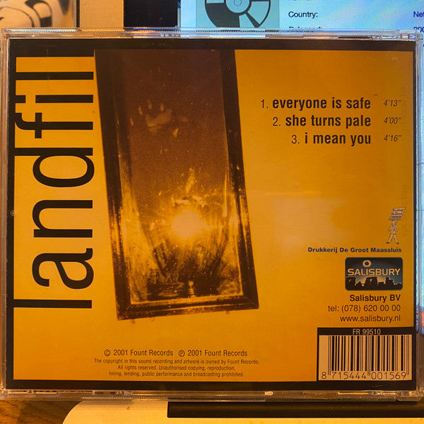 Landfill (15) : Everyone Is Safe (CD, EP)