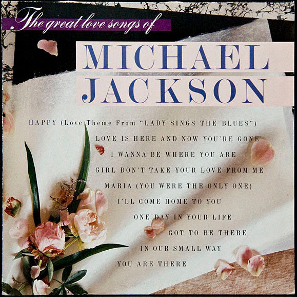 Michael Jackson : The Great Love Songs Of Michael Jackson (LP, Comp)