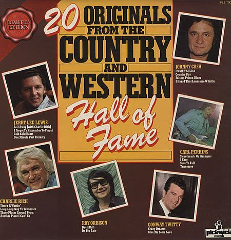 Various : 20 Originals From The Country And Western Hall Of Fame (LP, Comp, Ltd, M/Print)