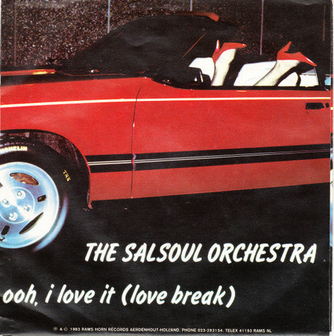 The Salsoul Orchestra : Ooh, I Love It (Love Break) (7", Single)