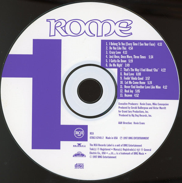 Rome (3) : Rome (CD, Album)