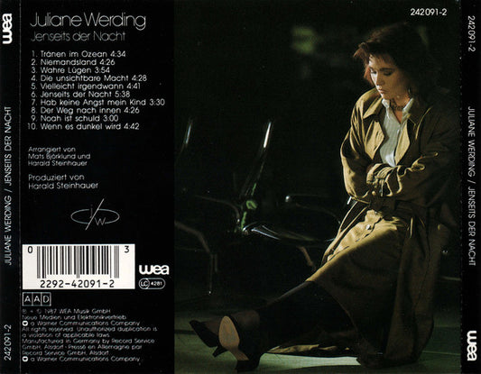 Juliane Werding : Jenseits Der Nacht (CD, Album)