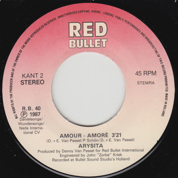 Arystta : Ti Amo (7")