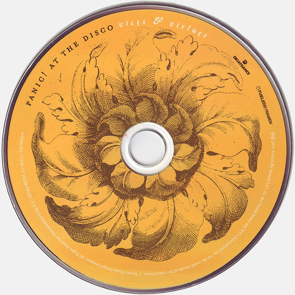 Panic! At The Disco : Vices & Virtues (CD, Album)