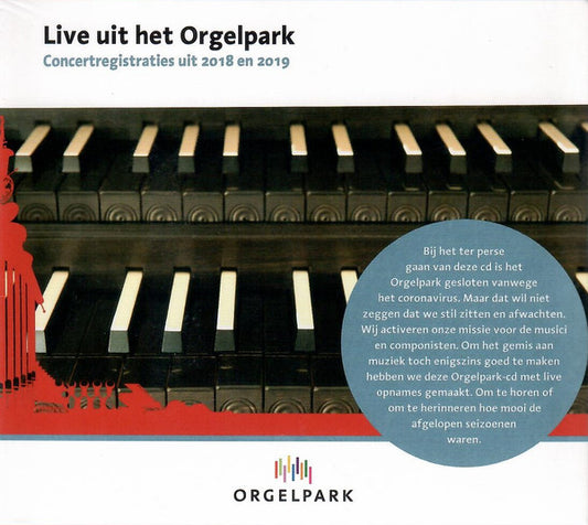 Various : Live Uit Het Orgelpark - Concertregistraties Uit 2018 En 2019 (CD, Comp)