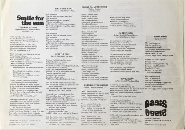 Oasis (6) : Smile For The Sun (LP, Album)