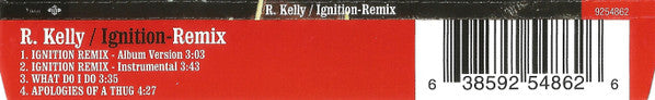 R. Kelly : Ignition - Remix (CD, Maxi)