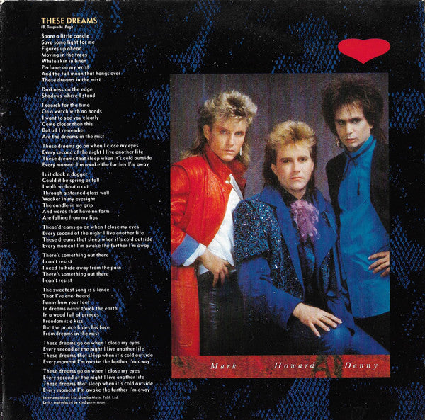 Heart : These Dreams (2x7", Single, Ltd)