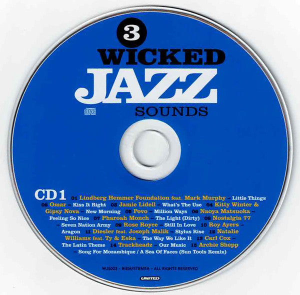 Various : Wicked Jazz Sounds Volume 3 (2xCD, Comp, Mixed, Sup)