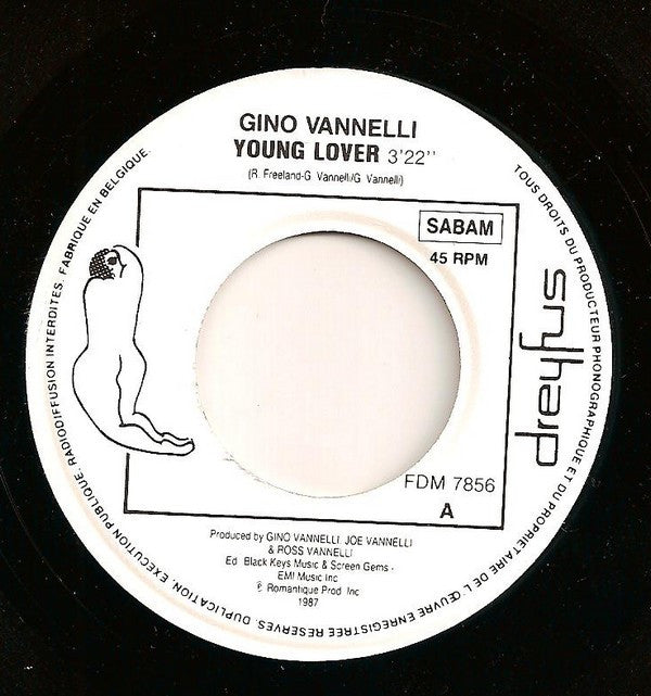 Gino Vannelli : Young Lover (7", Single)