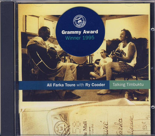 Ali Farka Touré With Ry Cooder : Talking Timbuktu (CD, Album, RP)