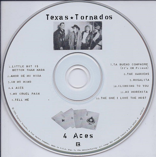 Texas Tornados : 4 Aces (CD, Album)