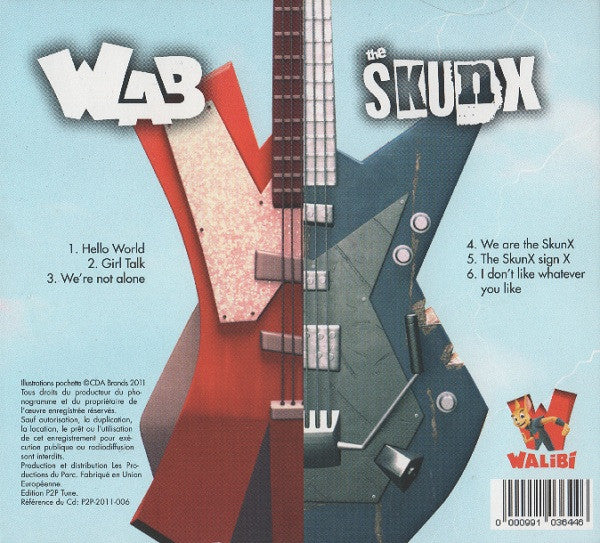 Walibi Adventure Band Or The SkunX : Walibi Presents WAB Or The SkunX ? (The Music Battle) (CD, Single)