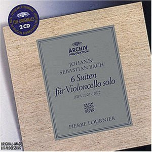 Johann Sebastian Bach, Pierre Fournier : 6 Suiten Für Violoncello Solo BWV 1007–1012 (2xCD, Album, RM, RP)