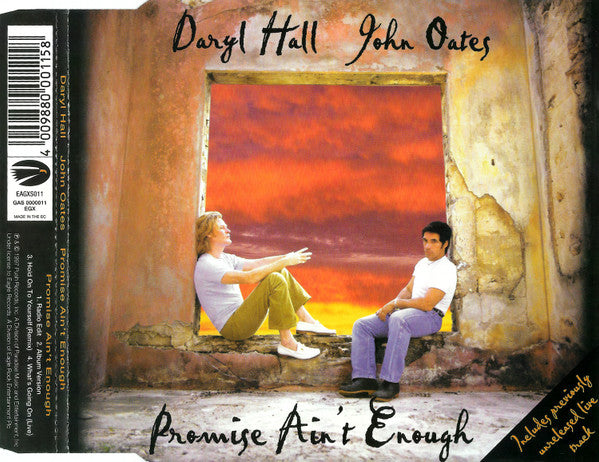 Daryl Hall & John Oates : Promise Ain't Enough (CD, Single)