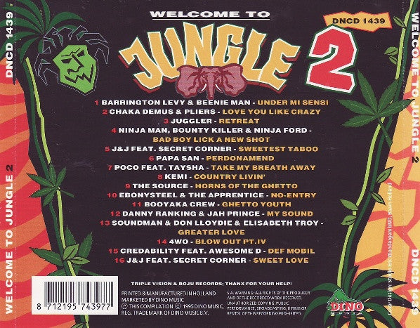 Various : Welcome To Jungle 2 (CD, Comp)