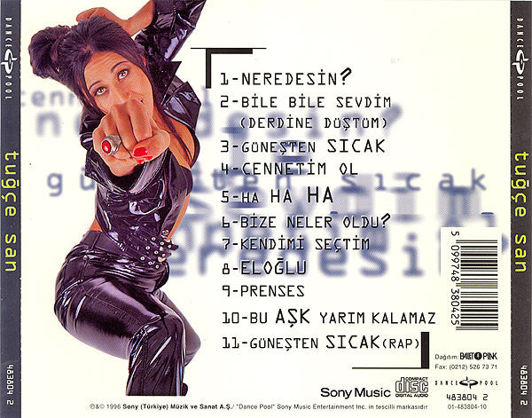 Tuğçe San : Tuğçe San (CD, Album)
