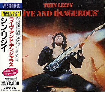 Thin Lizzy : Live And Dangerous (CD, Album, RE)