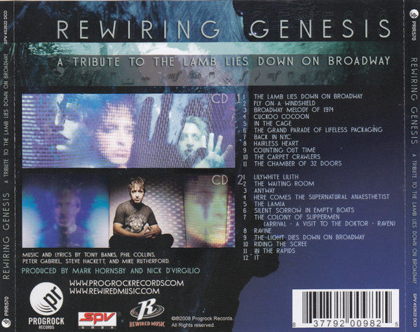 Rewiring Genesis : A Tribute To The Lamb Lies Down On Broadway (2xCD, Album)