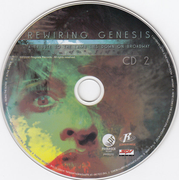 Rewiring Genesis : A Tribute To The Lamb Lies Down On Broadway (2xCD, Album)