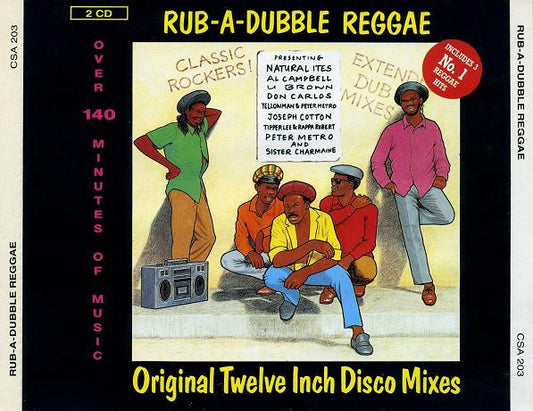 Various : Rub A Dubble Reggae (2xCD, Comp + Box)