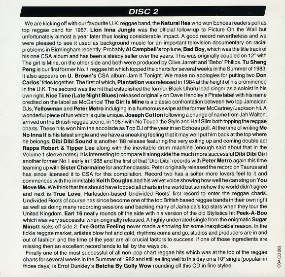 Various : Rub A Dubble Reggae (2xCD, Comp + Box)