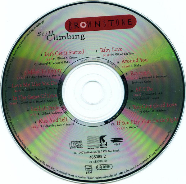 Brownstone : Still Climbing (CD, Album)